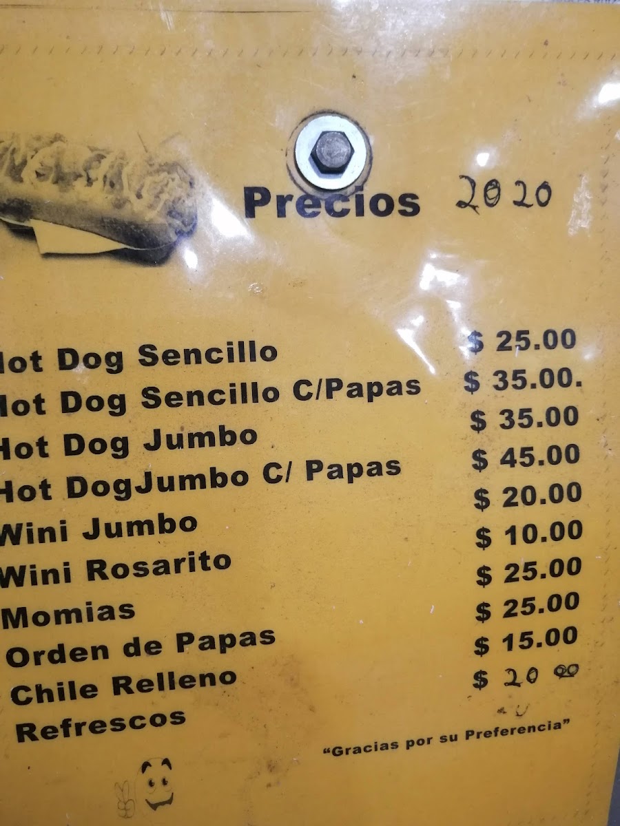 Dogos de La Uni Menu - Image 3